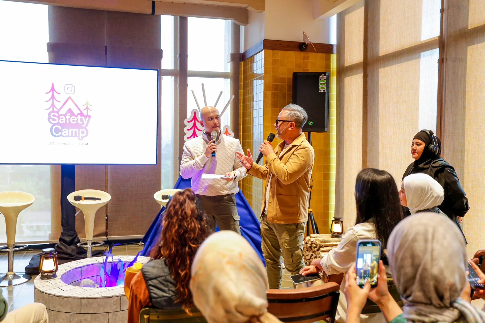 Speakers at Instagram Safety Camp