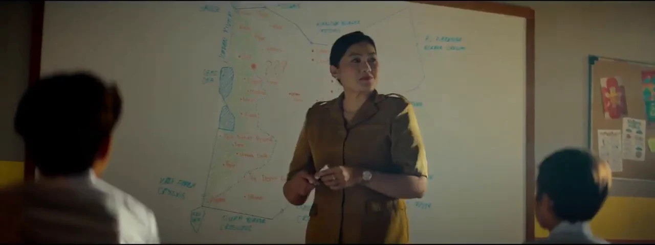 Classroom scene from the LPS Ku Aman Ada LPS TVC