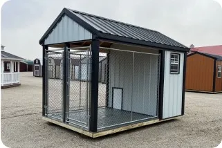 12x16 outdoor dog kennel by Backyard & Beyond in Missouri