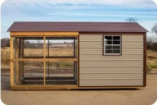 12x20 chicken coop by Backyard & Beyond in Missouri