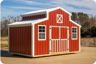 12x18 Carolina barn by Backyard & Beyond in Missouri