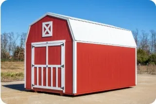 12x20 lofted barn shed by Backyard & Beyond in Missouri