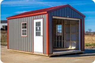 12x24 standard garage by Backyard & Beyond in Missouri