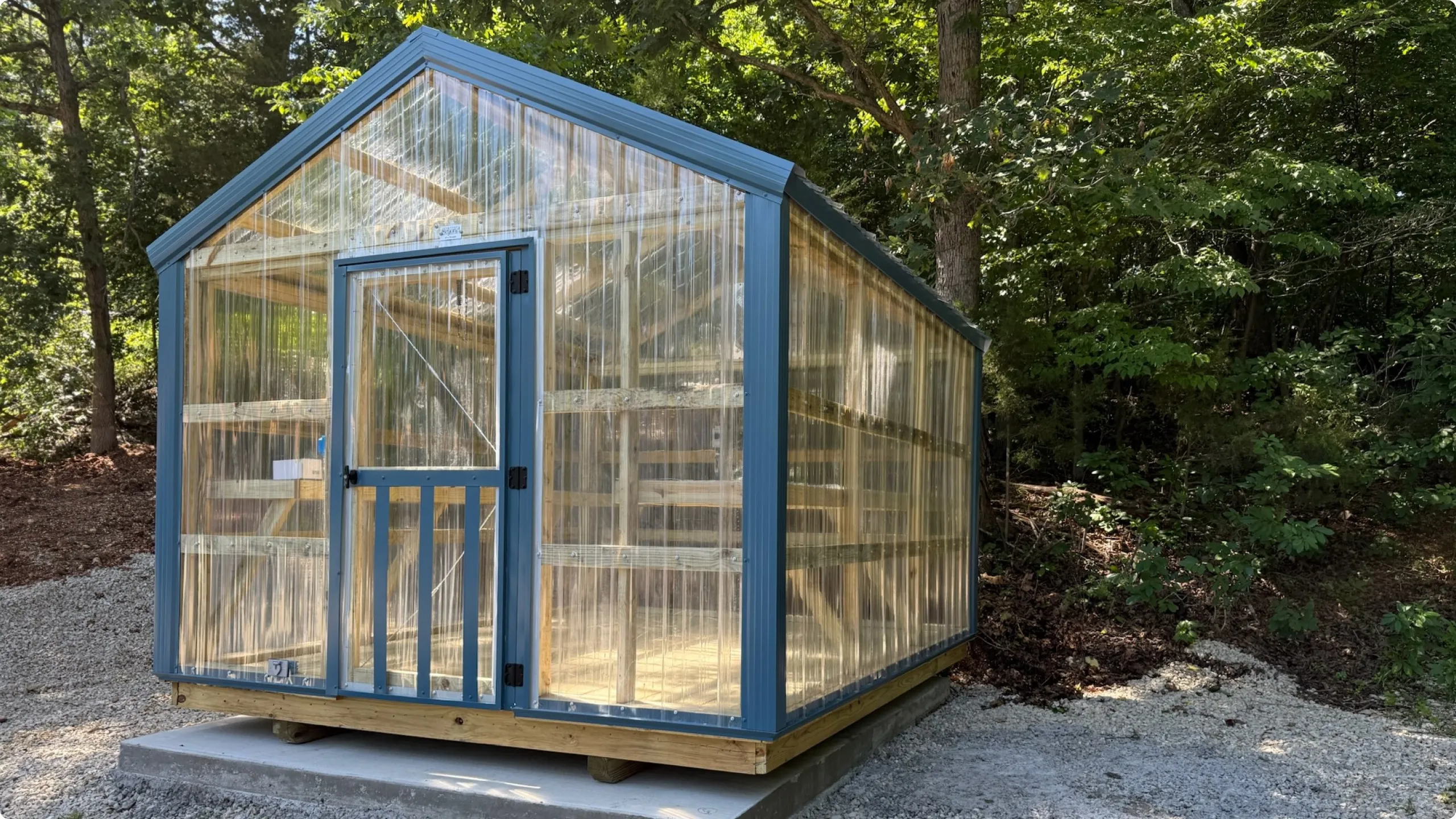 12x18 greenhouse shed by Backyard & Beyond in Missouri