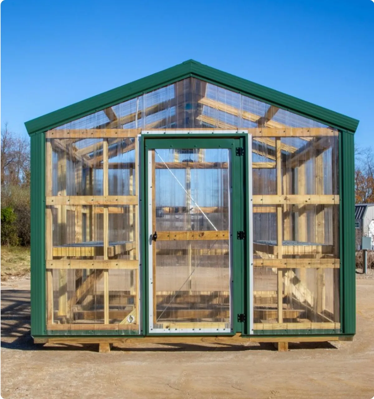 8x12 greenhouse by Backyard & Beyond in Missouri