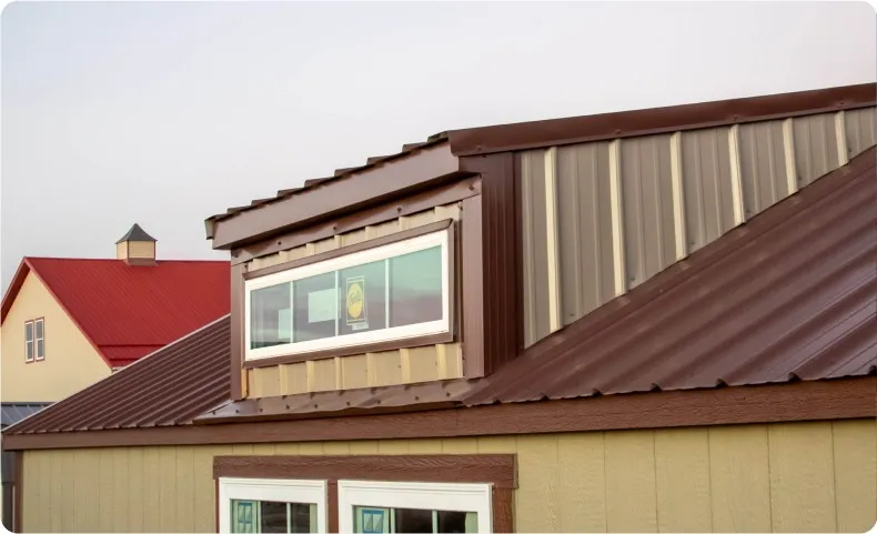 Dutch dormer roof add-on by Backyard & Beyond in Missouri
