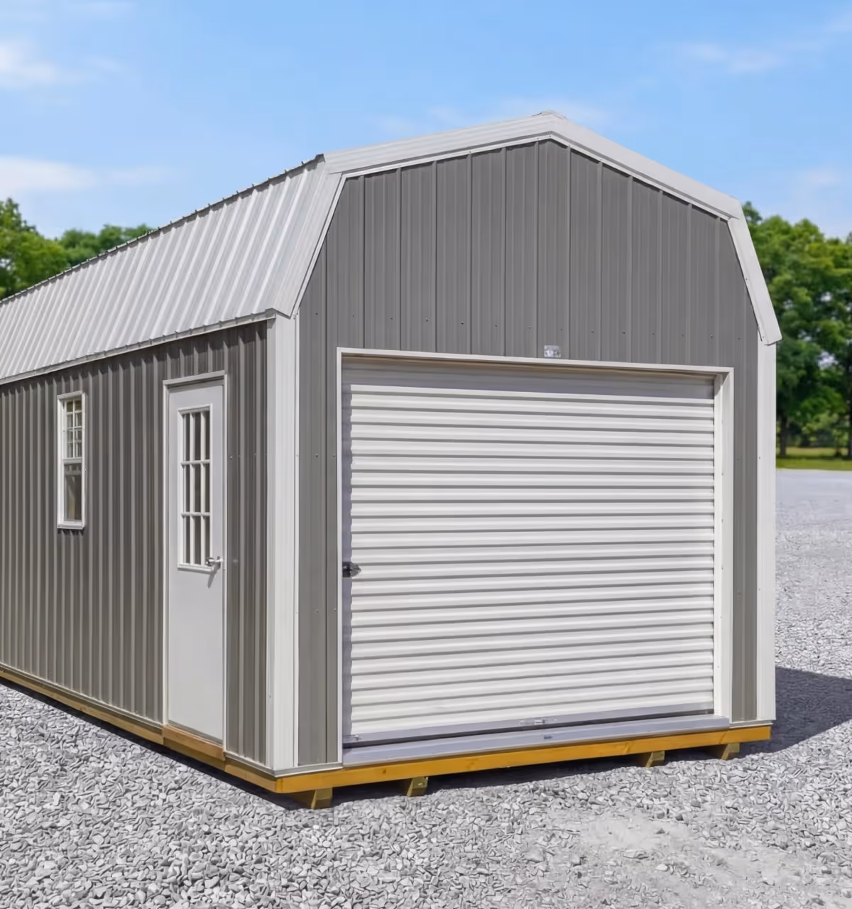 Backyard Beyond Lofted Garage 14x30 Metal Missouri