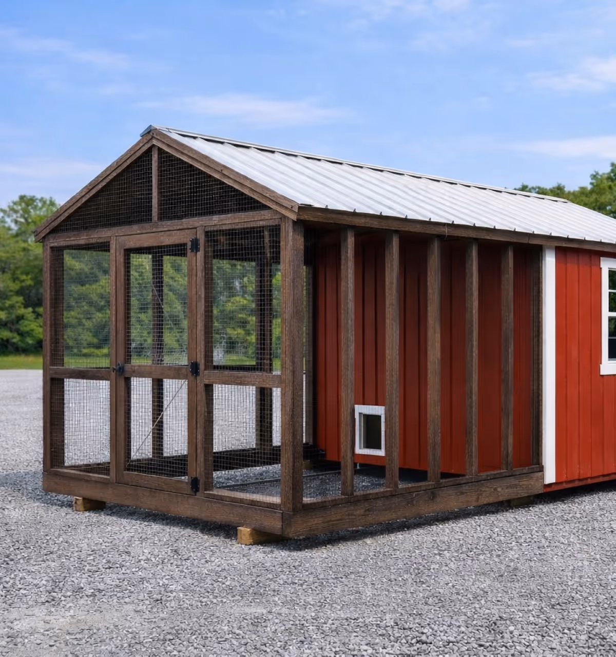 Backyard Beyond 8x18 Chicken Coop Wood Missouri