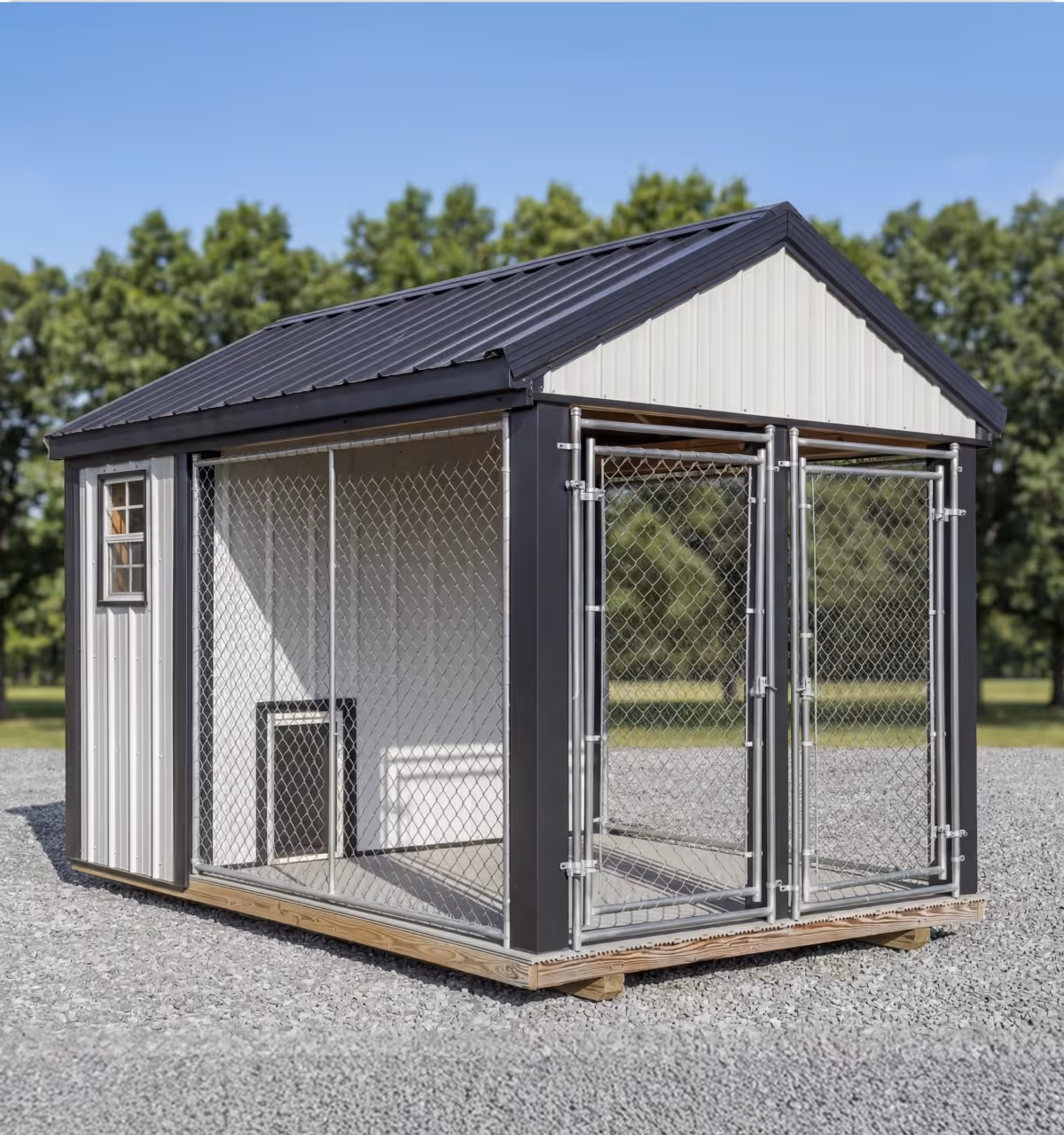 Backyard Beyond 8x12 Dog Kennel Metal Missouri