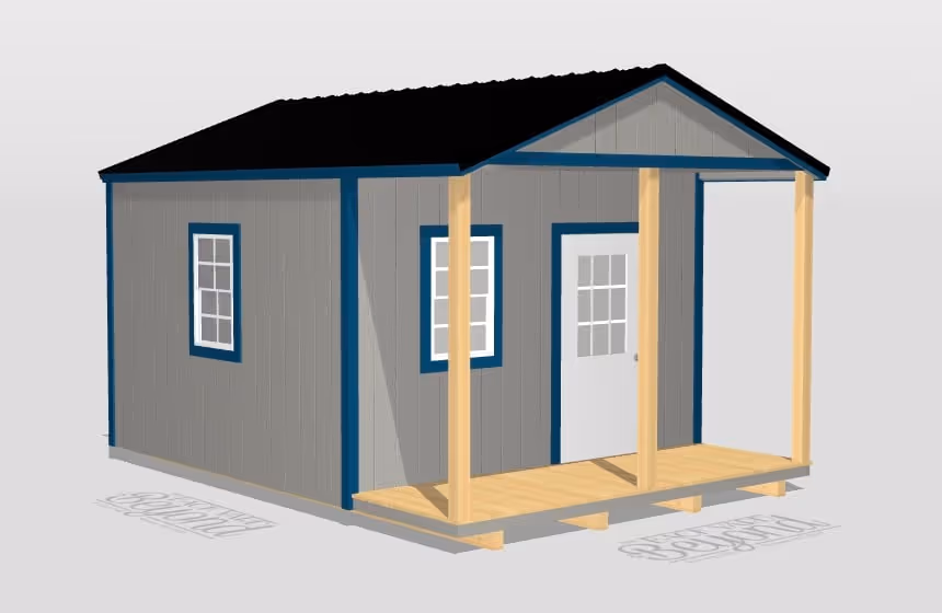 standard 12x16 cabin