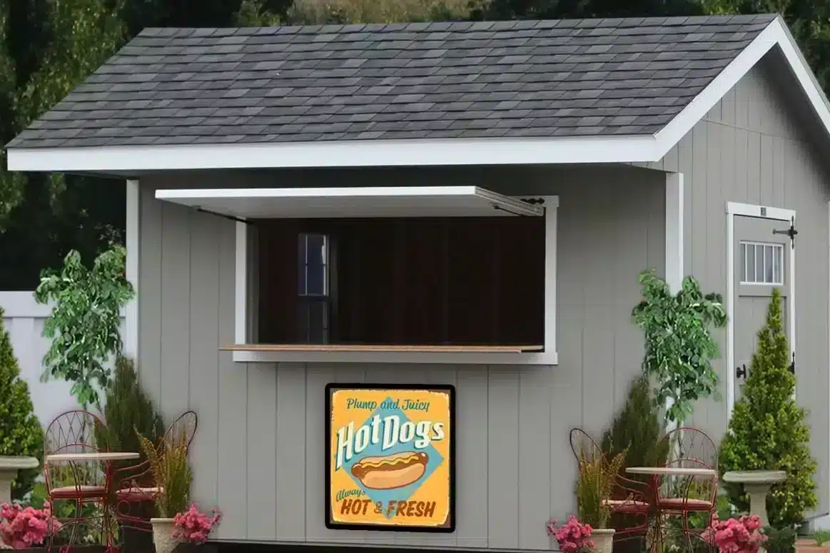 concession stand she shed