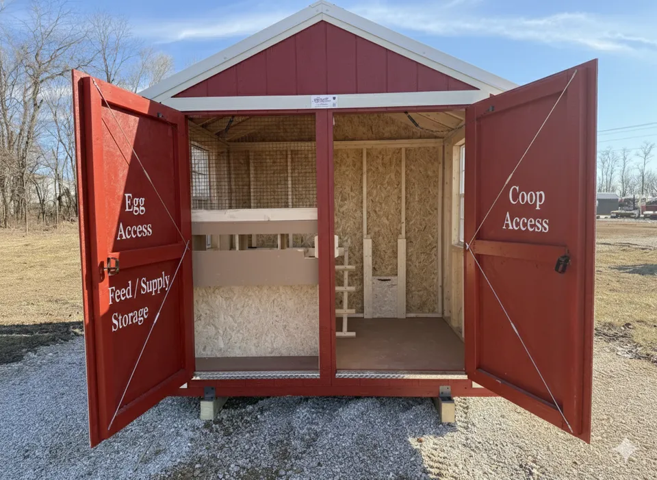 LP Painted Chicken House 8 x 12