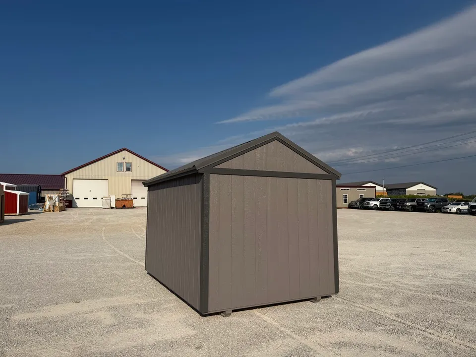 Painted Utility Shed 8 x 12