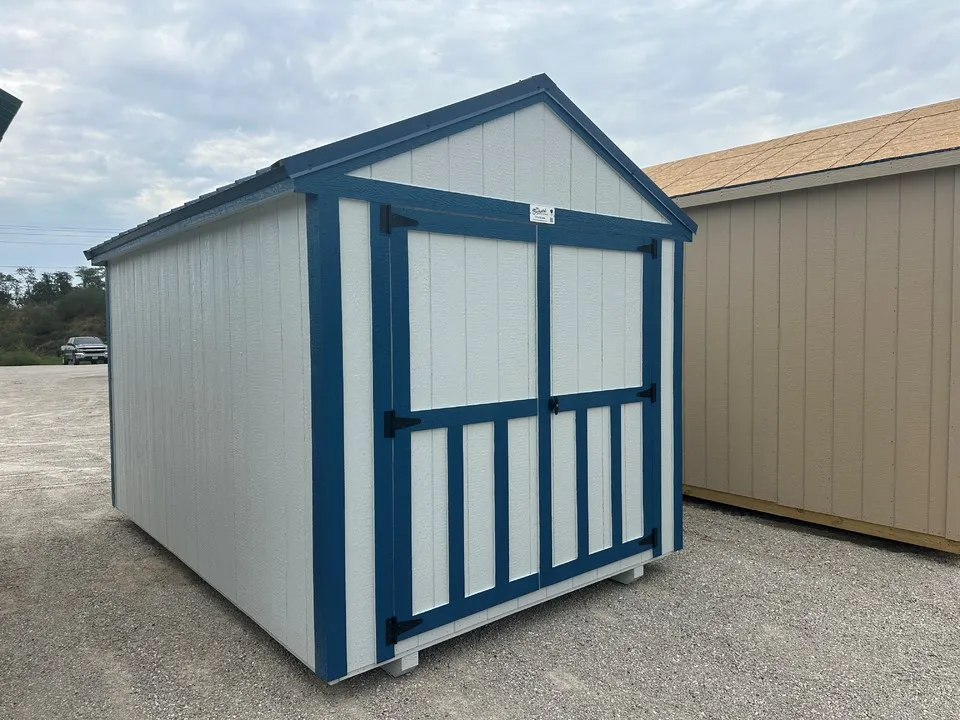 Painted Utility Shed 8 x 12