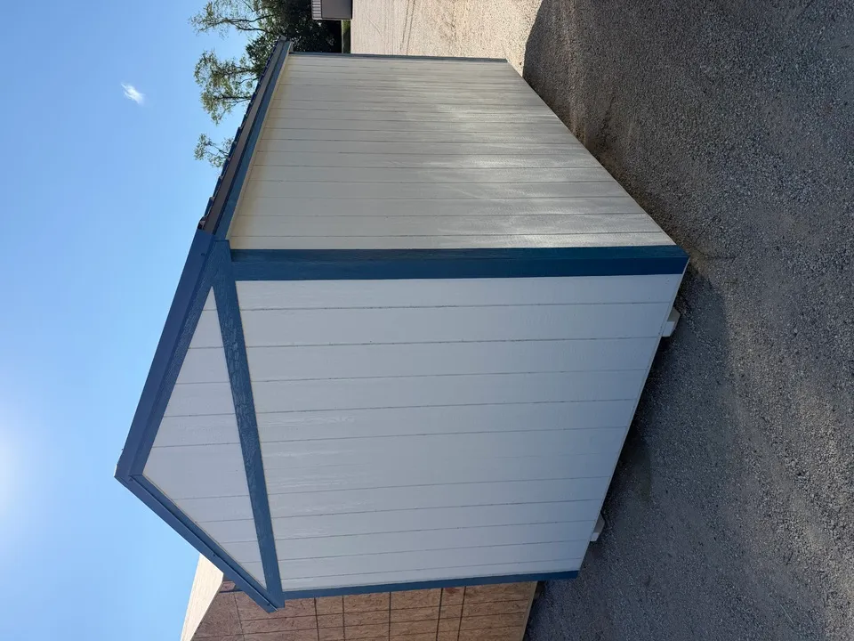 Painted Utility Shed 8 x 12
