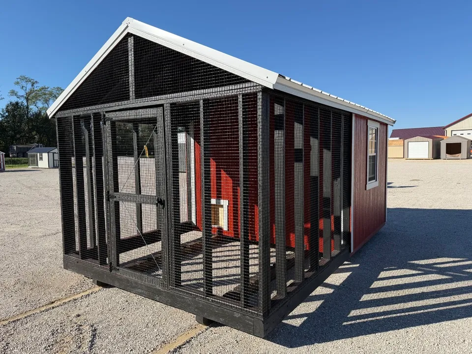 Painted Chicken House 10 x 16