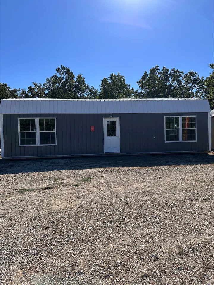Metal Lofted Cabin 12x40