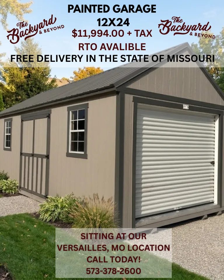 Garage 12 x 24