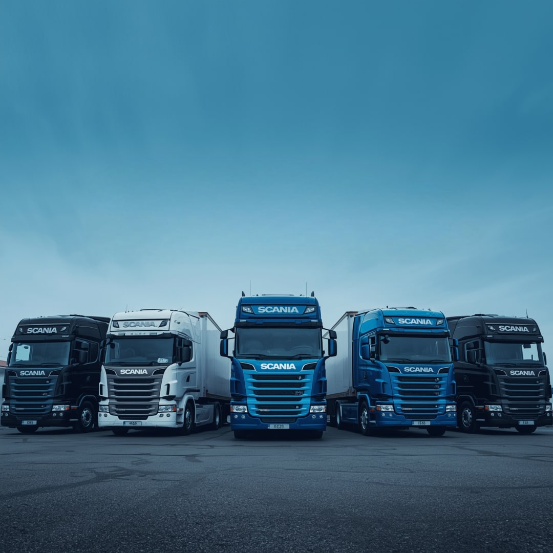 [background image] image of truck depot (for a trucking company)