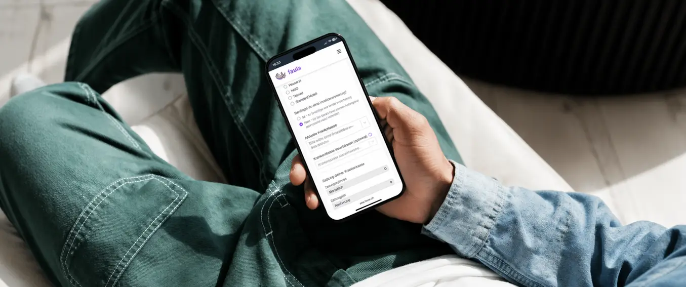faula der automatische Krankenkassen Wechselservice zur günstigen Grundversicherung