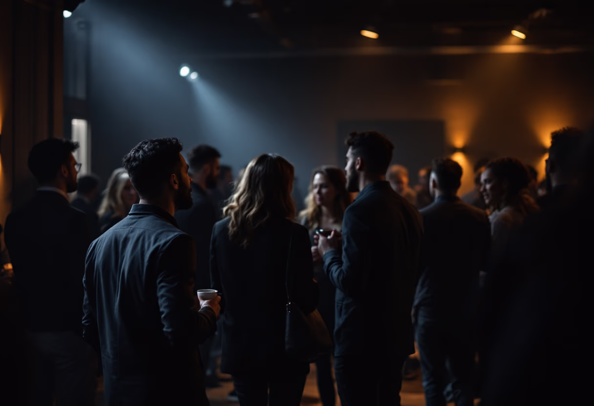 image of networking event (for a hr tech)