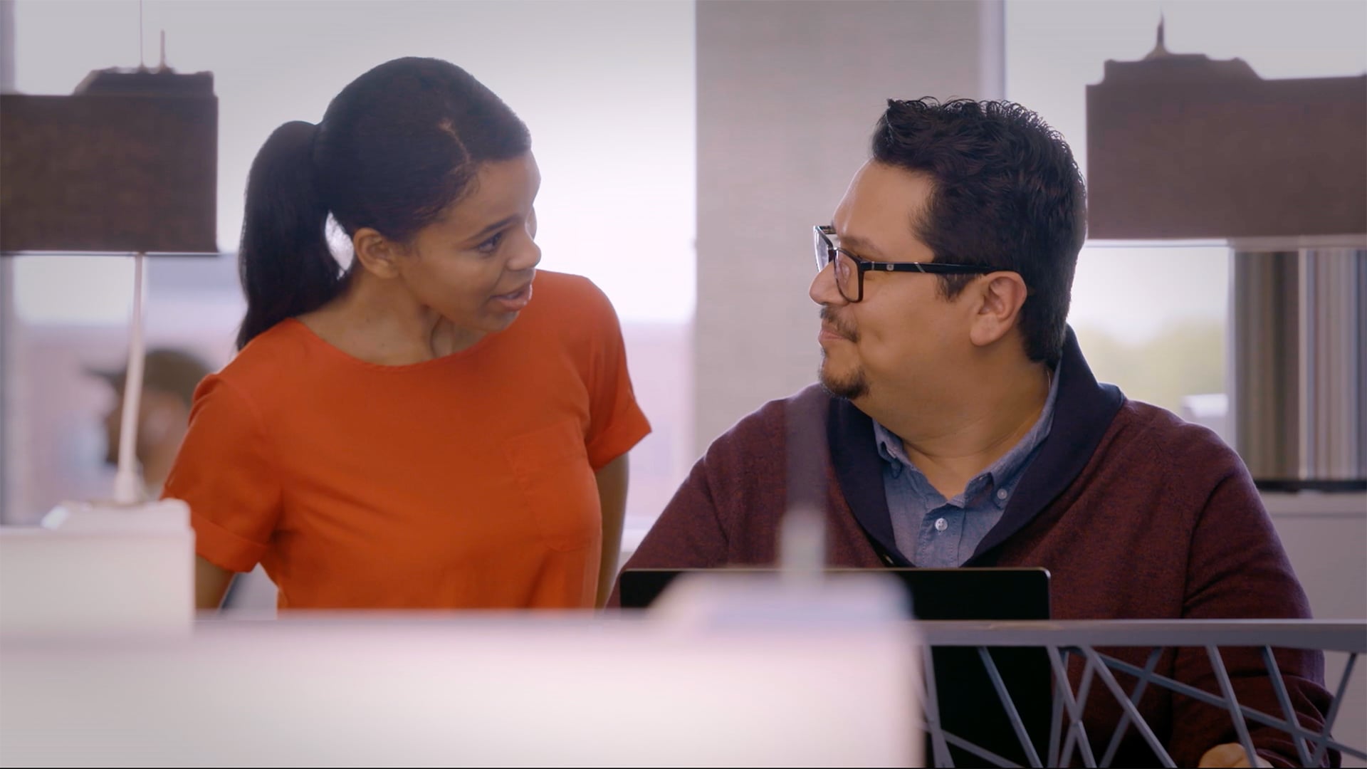 Thumbnail of the video titled "Microsoft Viva Onboarding sizzle"