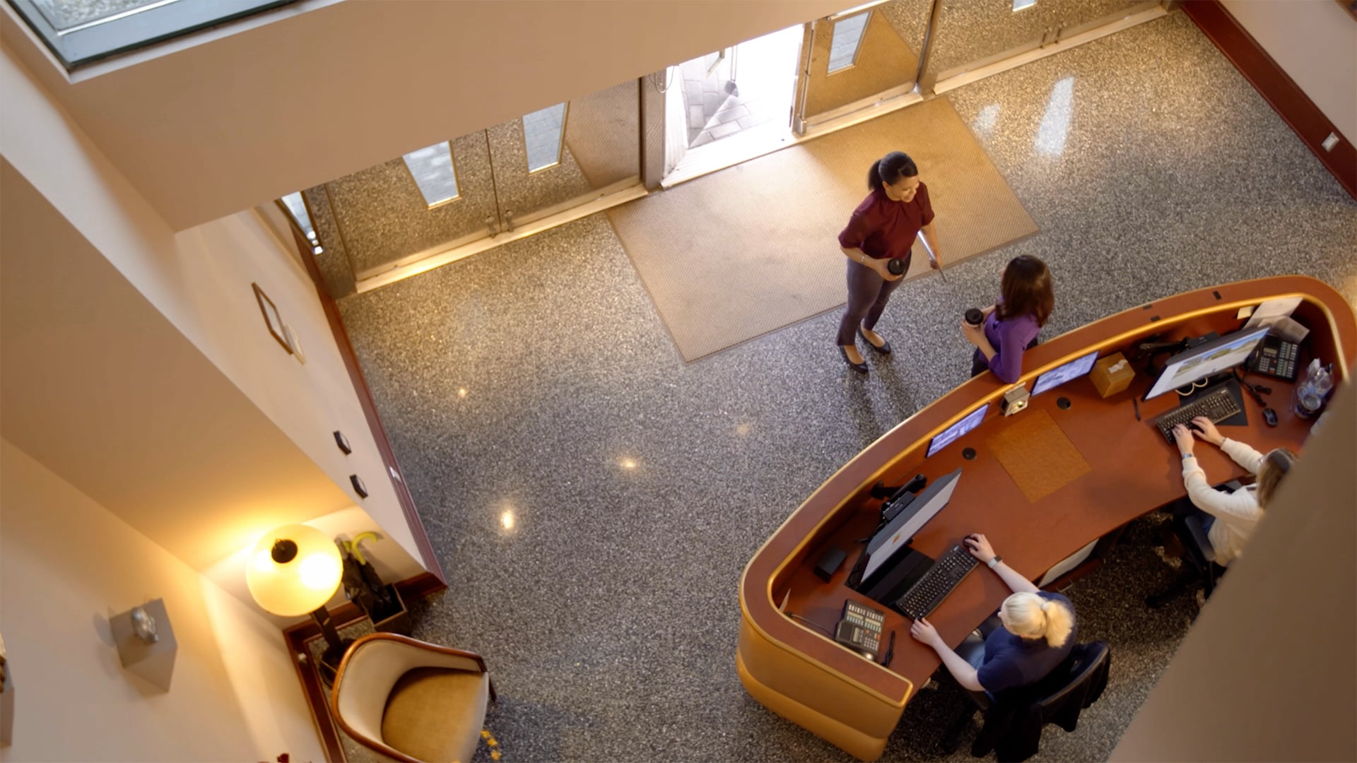 Thumbnail of the video titled "Microsoft Viva Connections anthem"