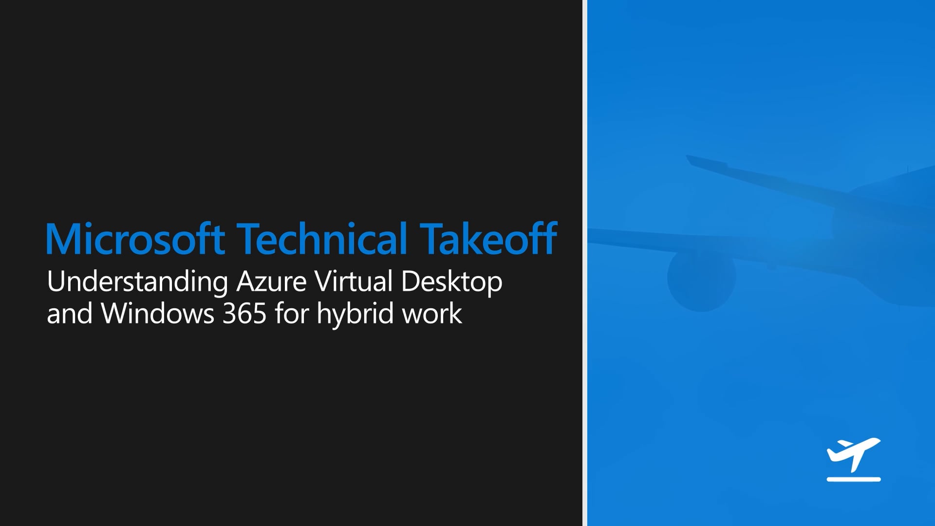 Thumbnail of the video titled "Microsoft Technical Takeoff title sequence"