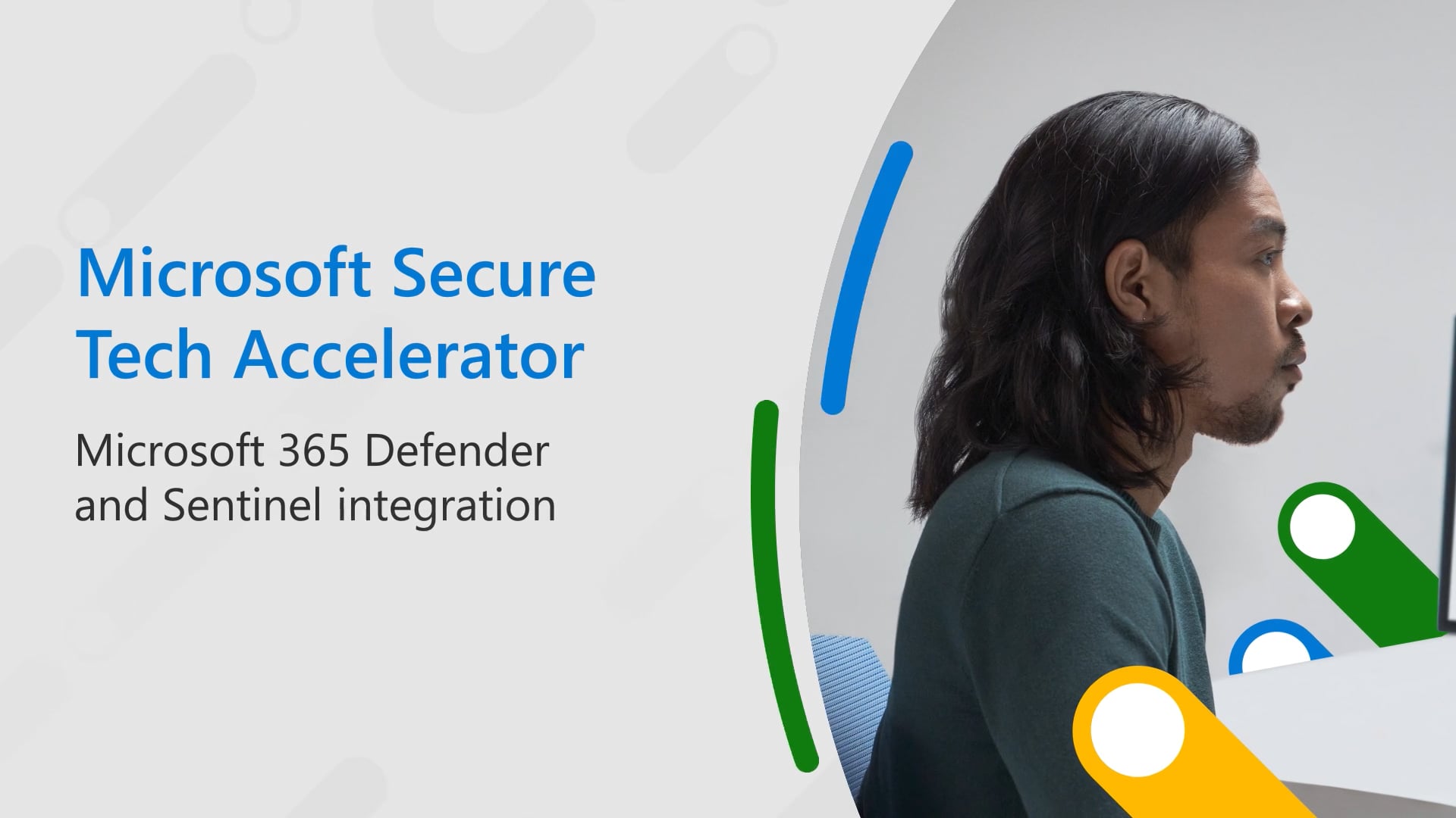 Thumbnail of the video titled "Microsoft Secure Tech Accelerator title sequence"