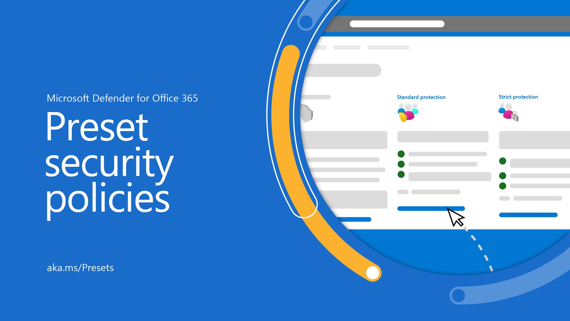 Thumbnail of the video titled "Microsoft Defender for Office 365: Preset security policies"