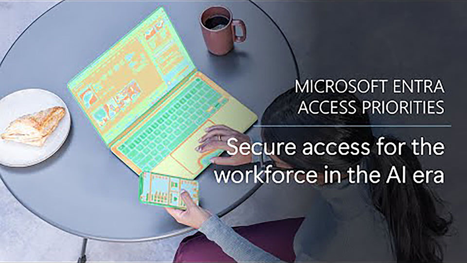 Poster for the event titled "Secure access for the workforce in the AI era"