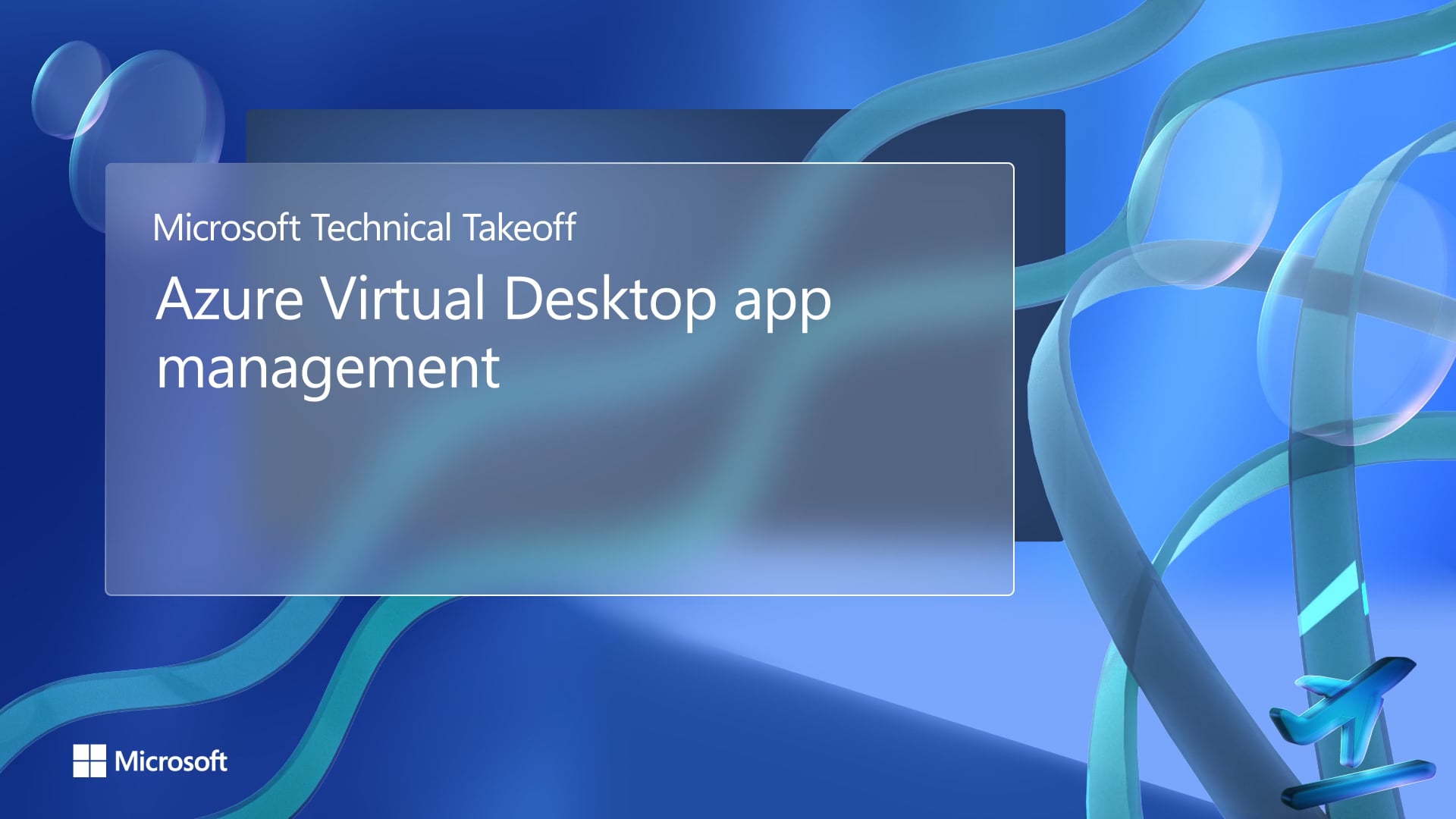 Thumbnail for the video titled "Microsoft Technical Takeoff GFX package"