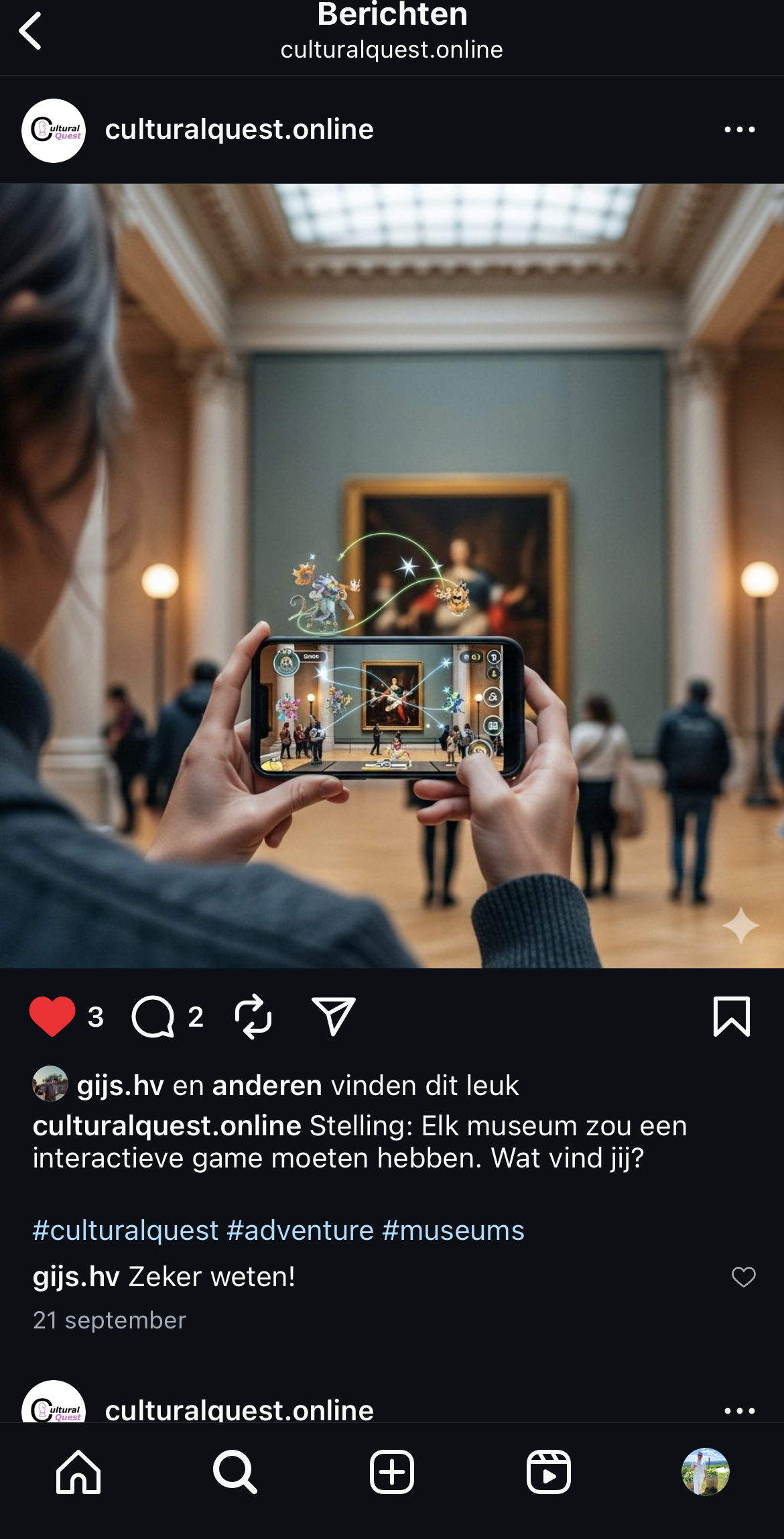 [digital project] image of a mobile app interface (for a web development agency)
