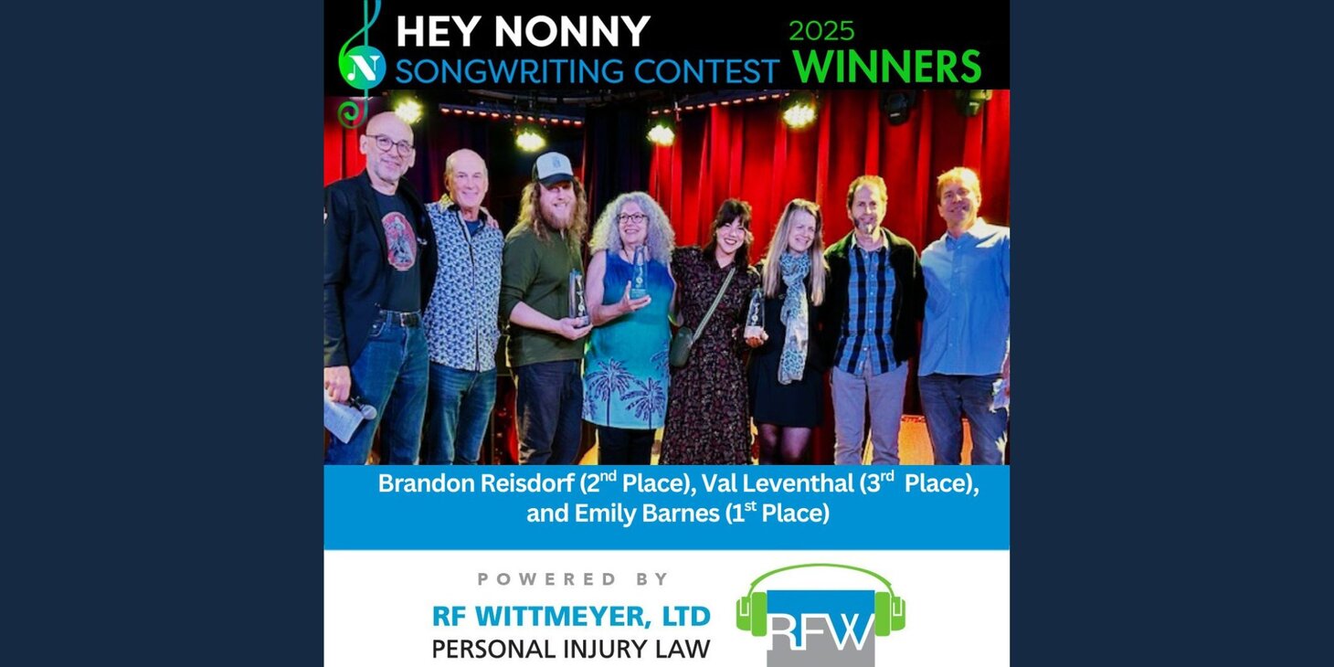 Hey Nonny 2025 Songwriting Contest Winners Featuring: Emily Barnes, Brandon Reisdorf & Val Leventhal