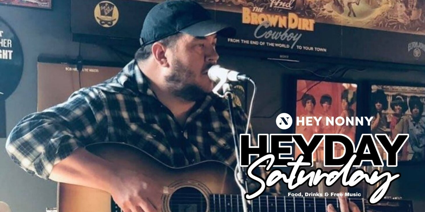 HEYDAY SATURDAY HAPPY HOUR- Music by Pierce Crask