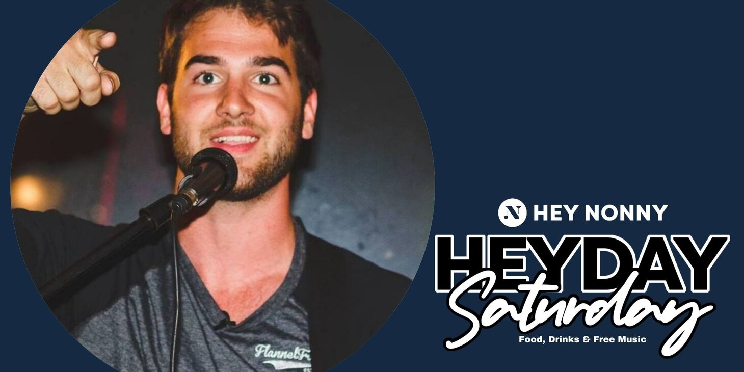 HEYDAY SATURDAY HAPPY HOUR- Music by James Moore