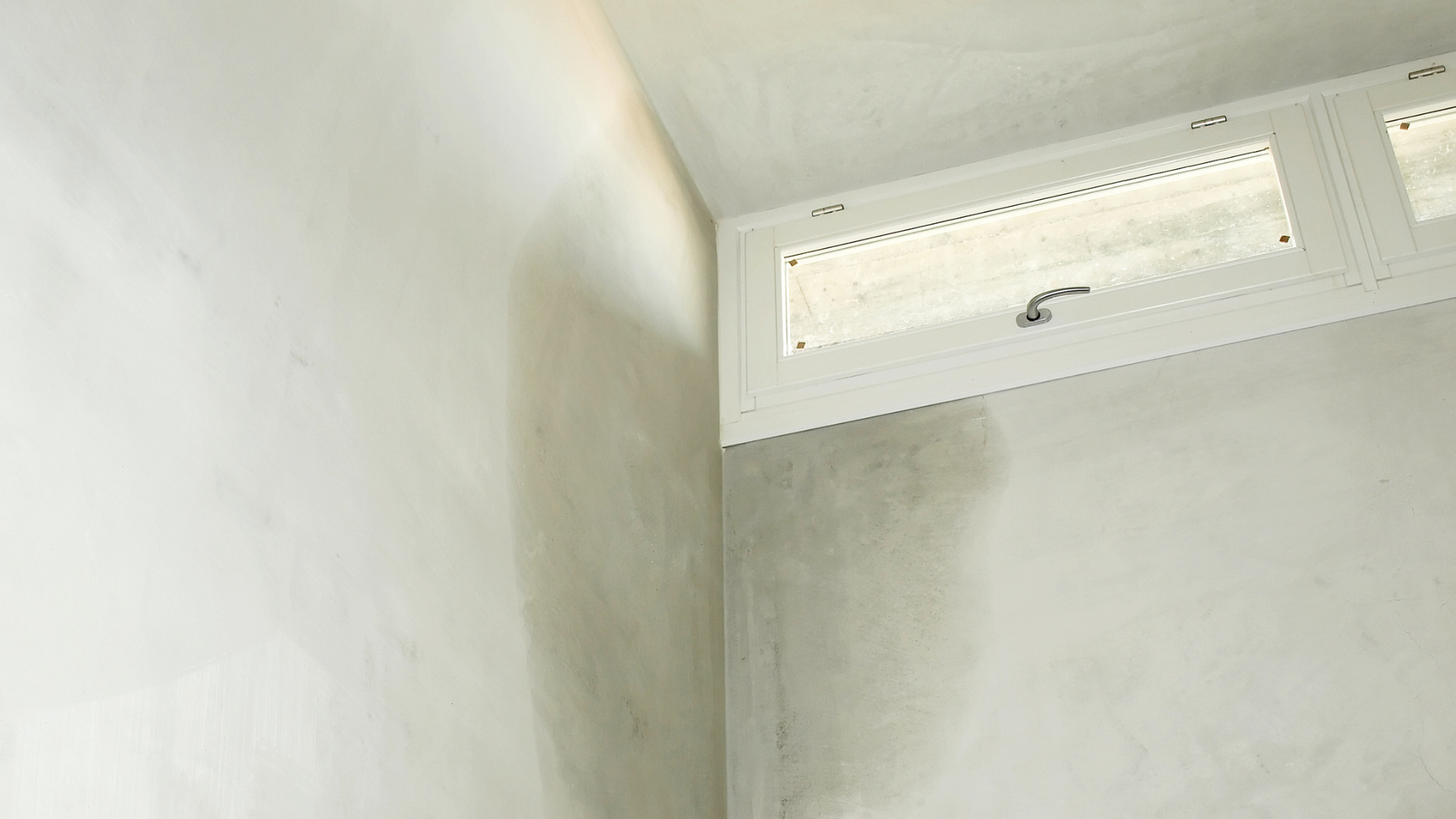 water damage from leaking window in raleigh home