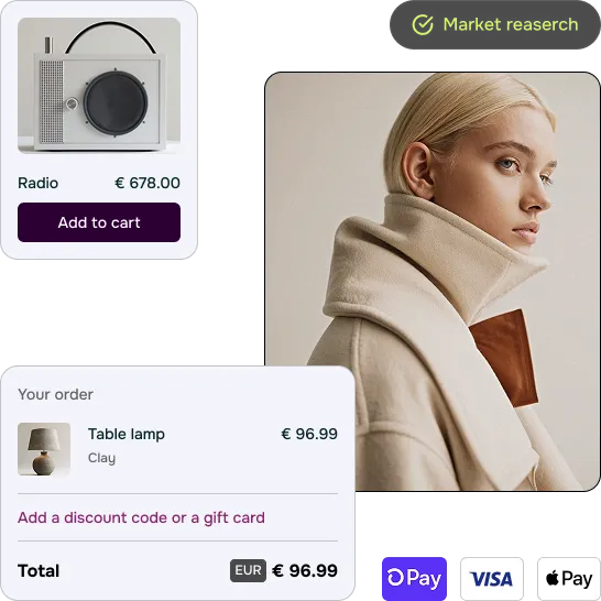 Illustration depicting Shopify Plus development