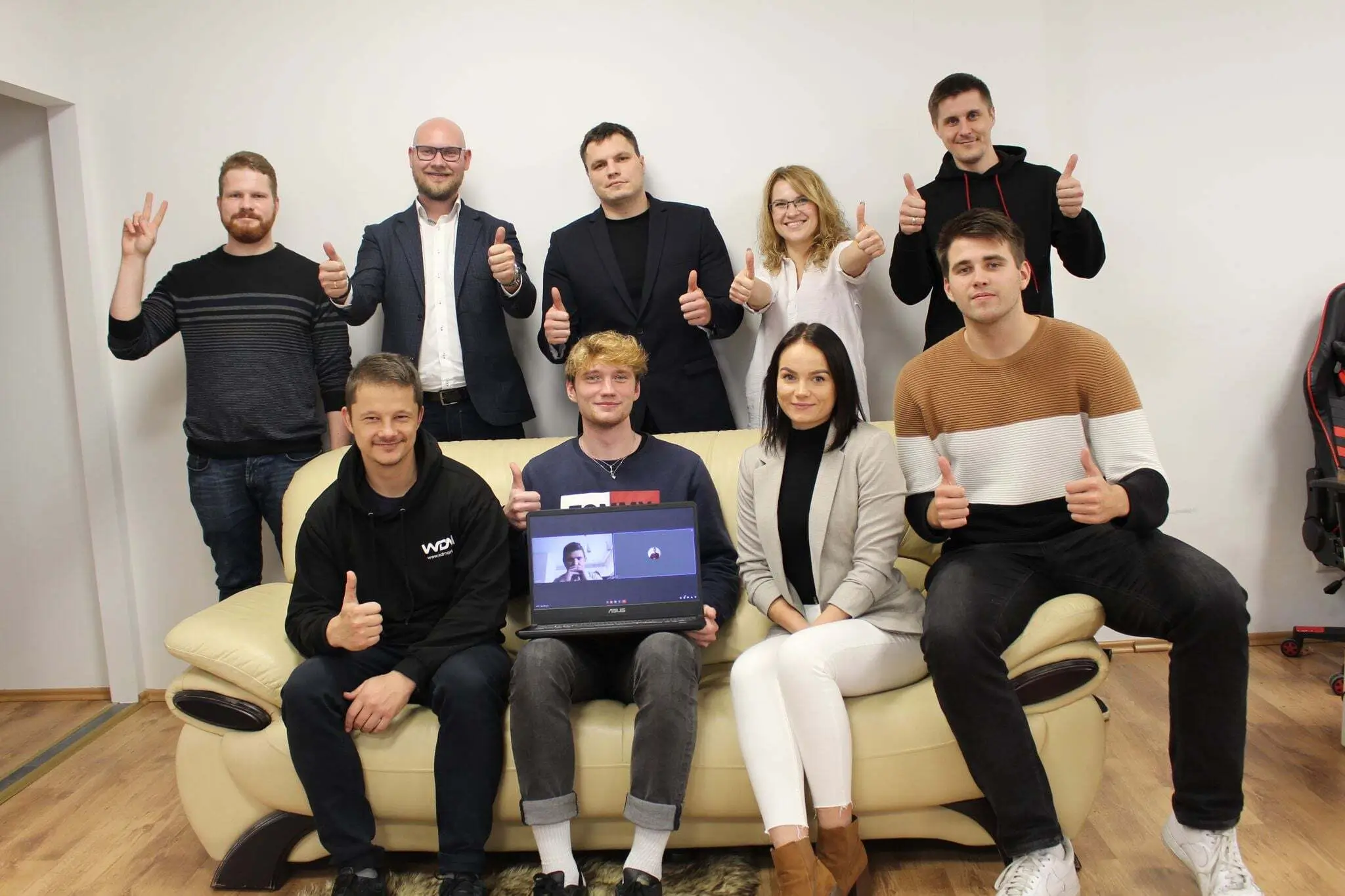 WD market team group photo