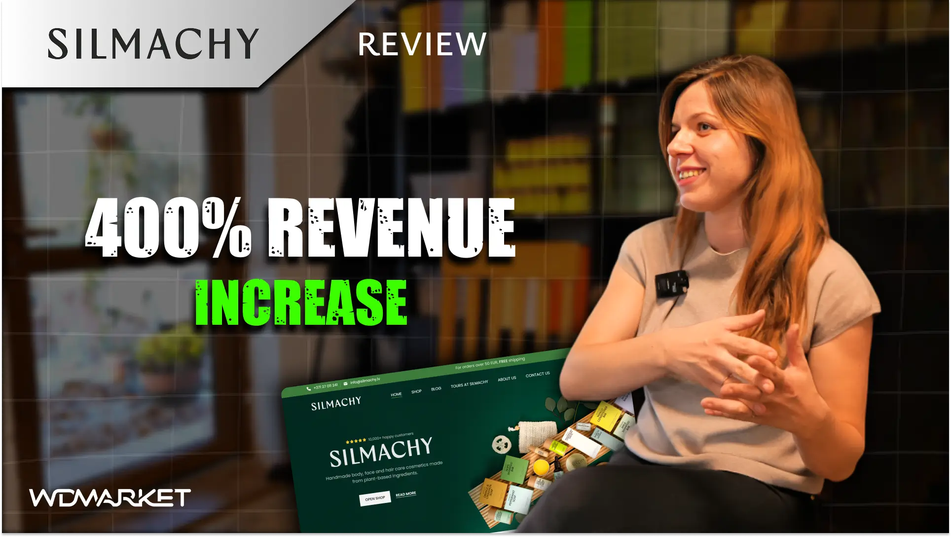 David Baron giving his testimony to a WD market representative