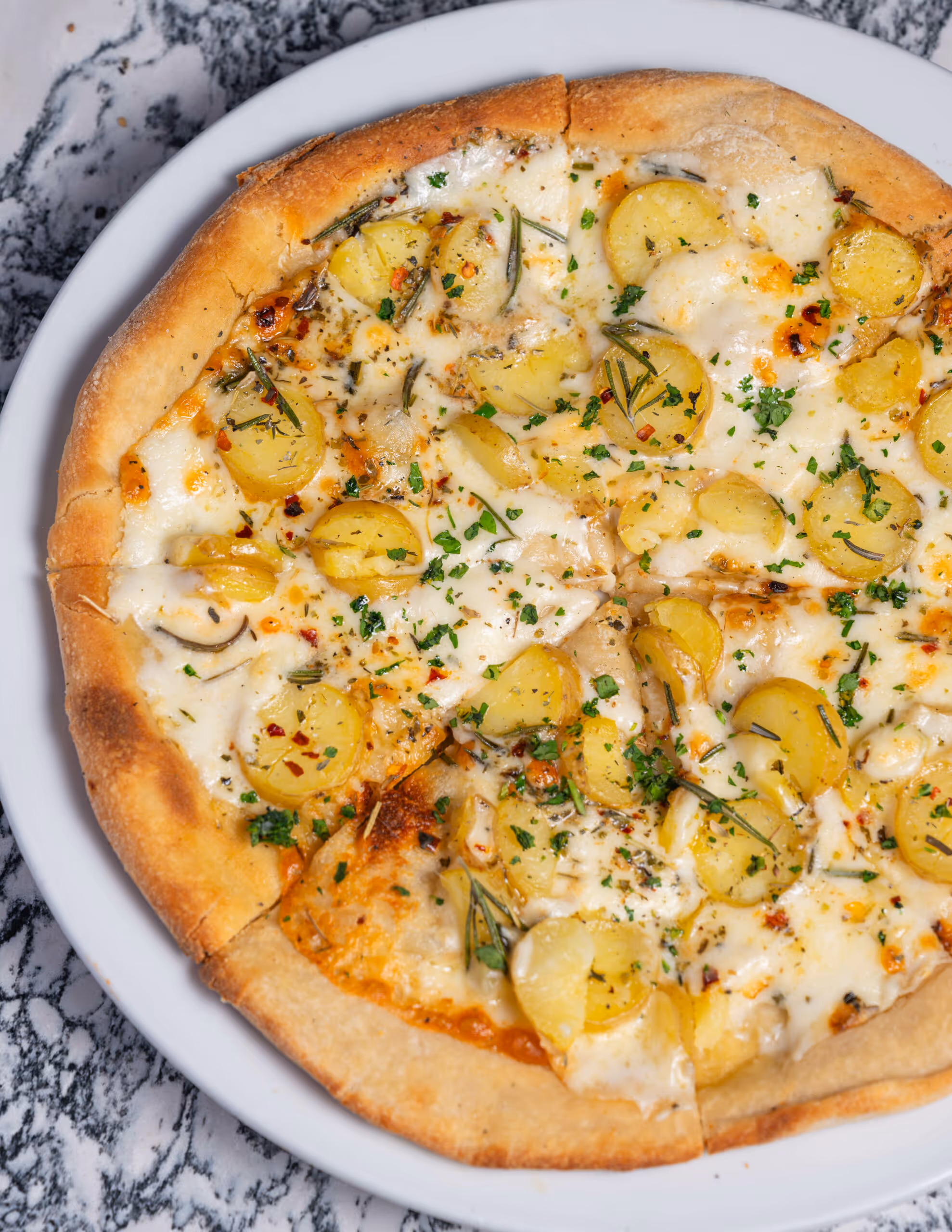 Pizza in Downtown Chicago