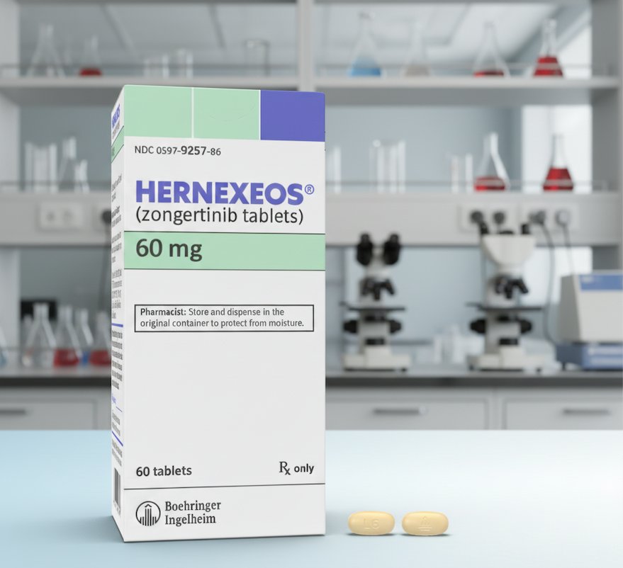 FDA Approves Zongertinib for Advanced Non-Squamous Lung Cancer with HER2 Mutations
