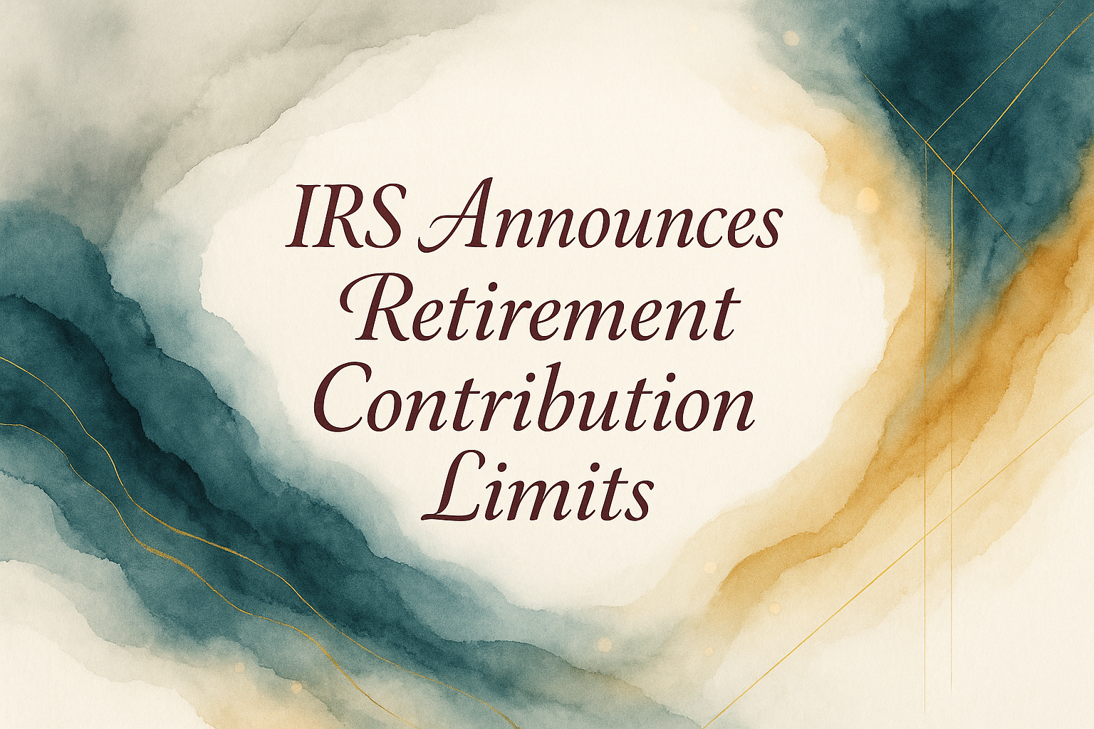 IRS Announces 2026 Retirement Contribution Limits: Essential Tips for Widows to Maximize Savings