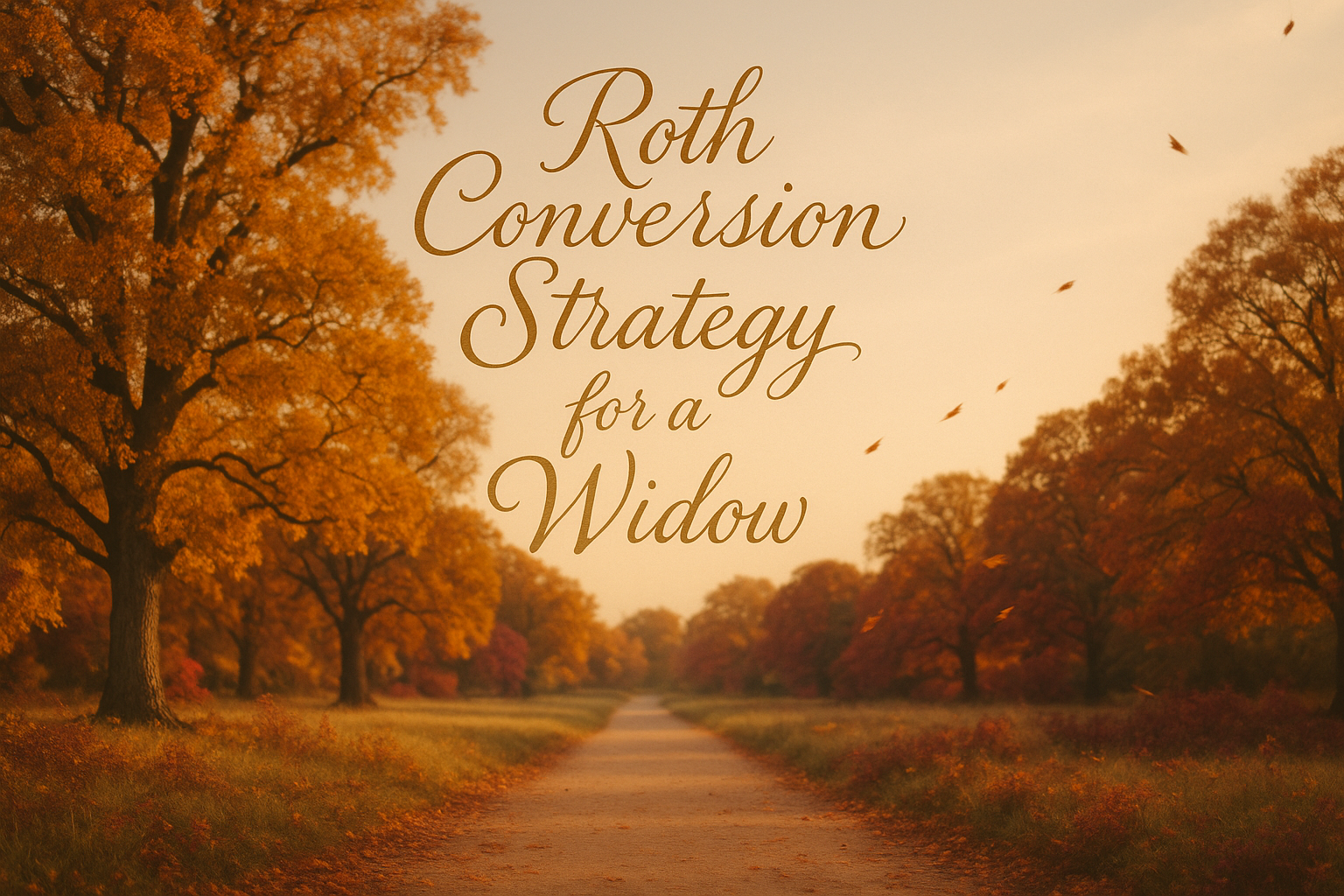 Roth Conversion Strategy for a Widow Still Earning an Income