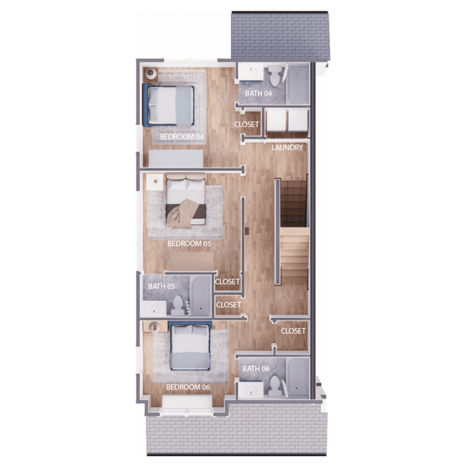 second level floorplan