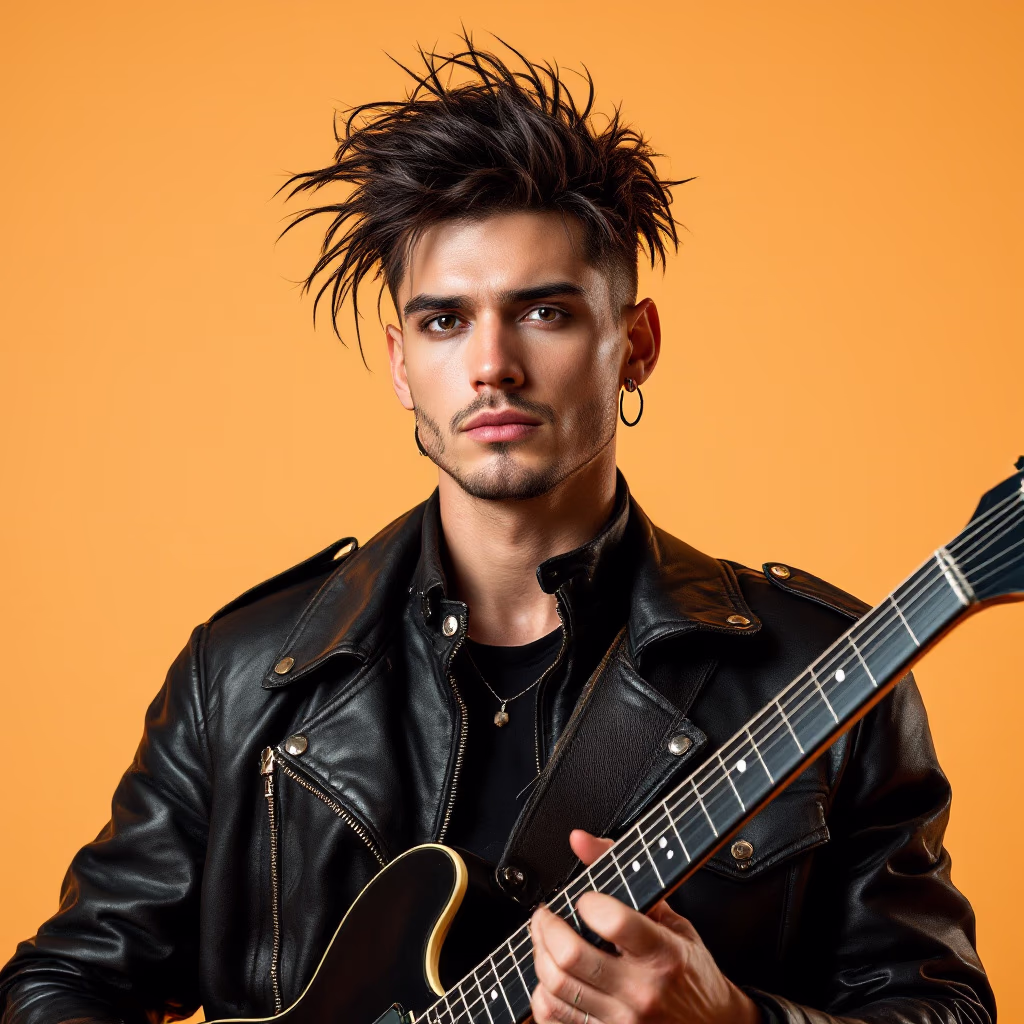 [headshot] image of customer (for a musician & band)