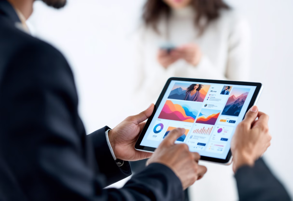image of tech solutions demonstration (for a hr tech)