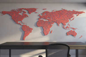 image of job interview (for a trucking company)