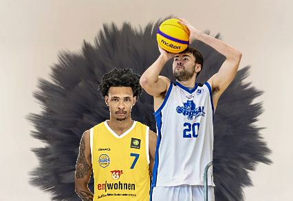 image of two SML Players. one in yellow and one in white