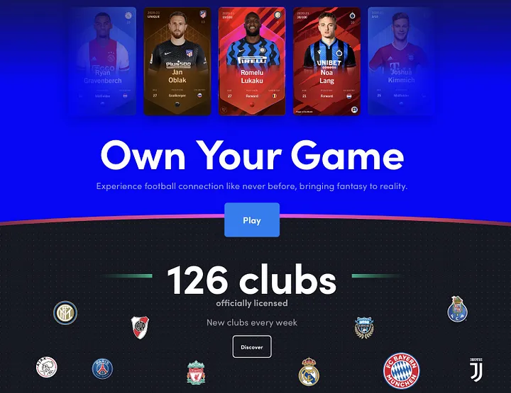 Sorare — $50m Series A for Football NFTs Main Image